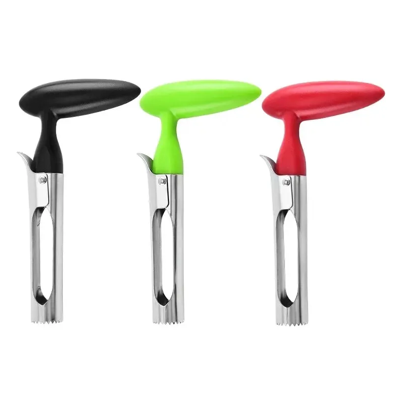 Utensile per rimuovere il torsolo di mele in acciaio inossidabile di alta qualità, per mele, pere, taglierina per frutta, seminatrice, coltello per affettare, utensili da cucina per verdure — image 5