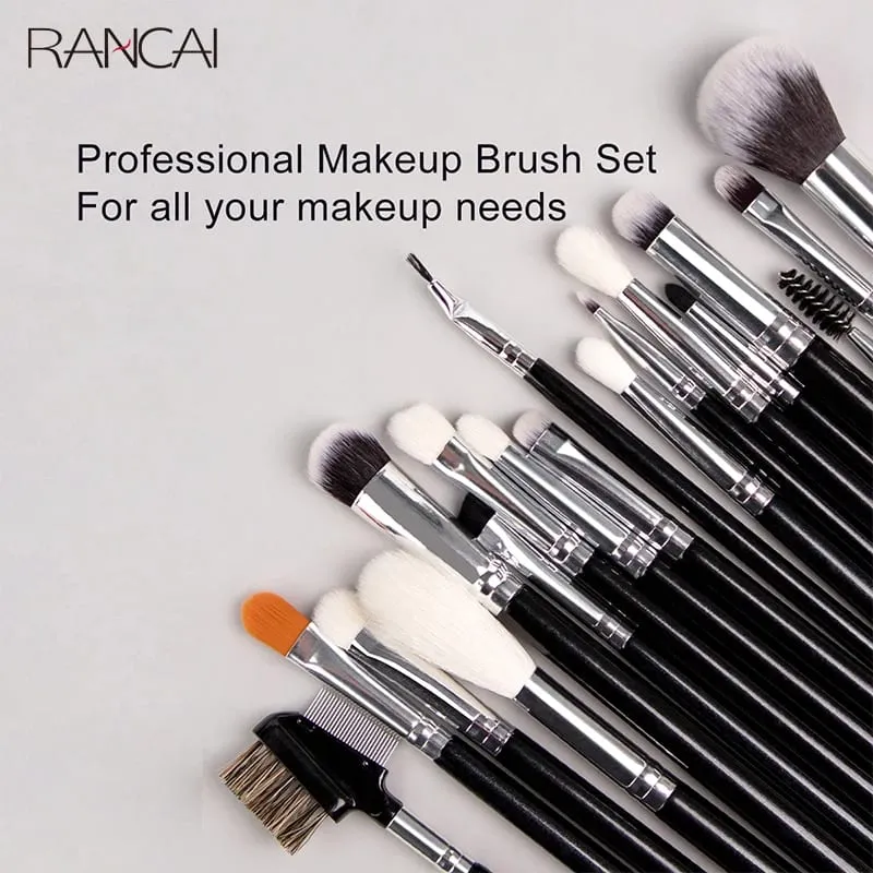 Professional 40Pcs Makeup Brushes Set Soft Synthetic Bristle Powder Blending Contour Eyebrow Eyeshadow Fan Foundation Brush — image 6