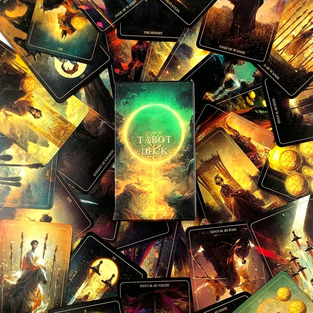 Tarot Deck A 78PCS Cards Deck Fate Divination Table Games Family Party Entertainment Game Tools Spiritual Guidance & Collectors — image 4