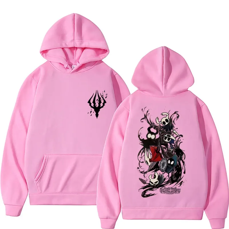 Game Hollow Knight Hoodie Male Fashion Streetwear Men Women Clothing Casual Oversized Hoodies Unisex Retro Otaku Lovers Pullover — image 16