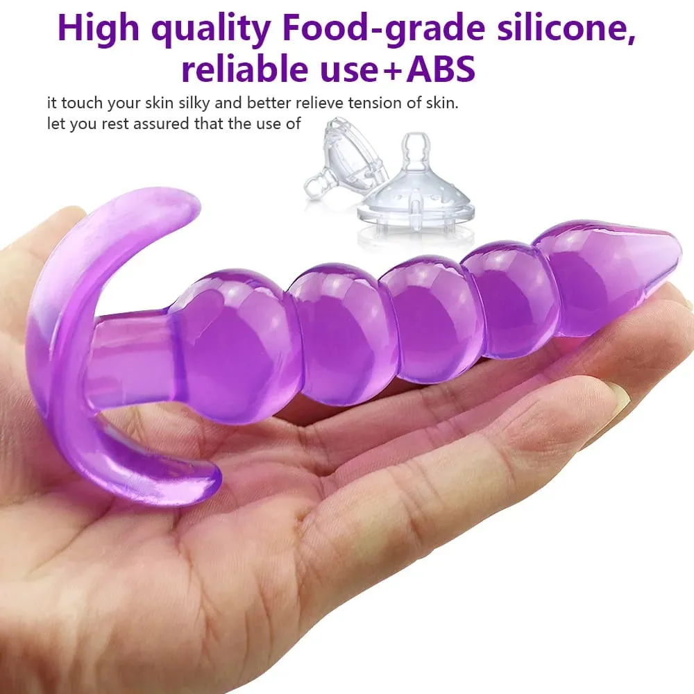 Silicone Anal Plug Butt Plugs Sex Toys for Women Men Gay Anal Beads Prostate Massager Dilator Trainer Anus Stimulation Adult 18+ — image 2