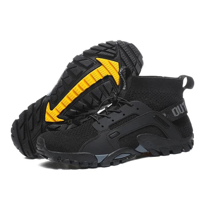 Unisex Hiking Wading Shoes Outdoor Climbing Cross-Country Fitness Shoes Anti-Slip Waterland Two-Purpose Fishing Trekking Shoes — image 3