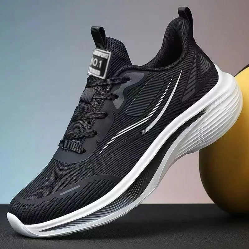 Men Summer Mesh Casual Running Shoes Lightweight Non Slip Shock Absorption Breathable Sneakers — image 2