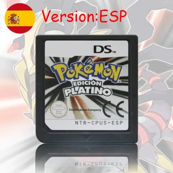 Cartouche de jeu NDS série Pokemon platine perle diamant HeartGold SoulSilver USA/EUR/FRA/ITA/NOE/AUS/ESP Version pour NDS