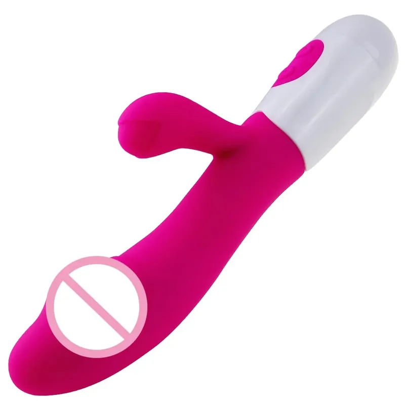 G Spot Silicone Rabbit Vibrator with Dual Vibration Clitoral Stimulator 10 Speed Adult Sex Toy for Women — image 7