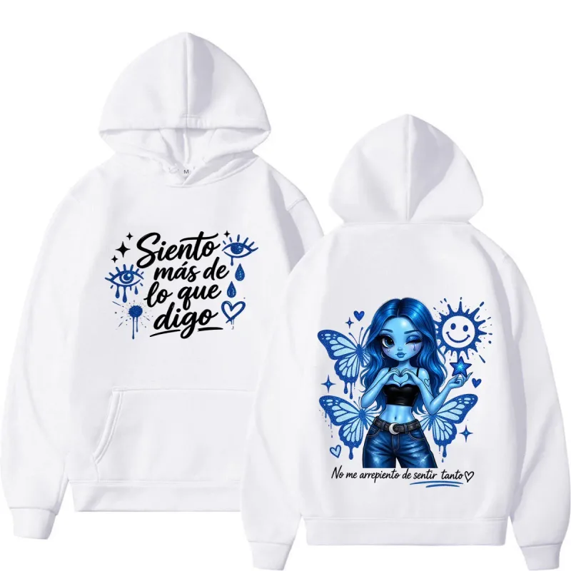 Karol G Tropicoqueta Latina Foreva 2026 Tour Print Hoodie Men Women Fashion Harajuku Sweatshirts Aesthetic Trend Loose Pullover