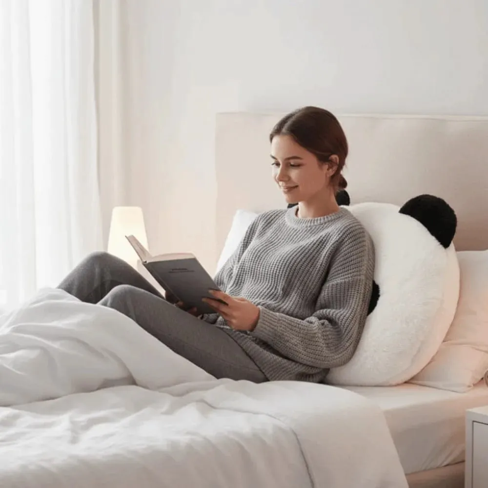 Stuffed Animal Panda Cushion Bedroom Sofa Kawaii Stuffed Panda Pillow 30cm Home Decoration Panda Throw Pillows — image 7