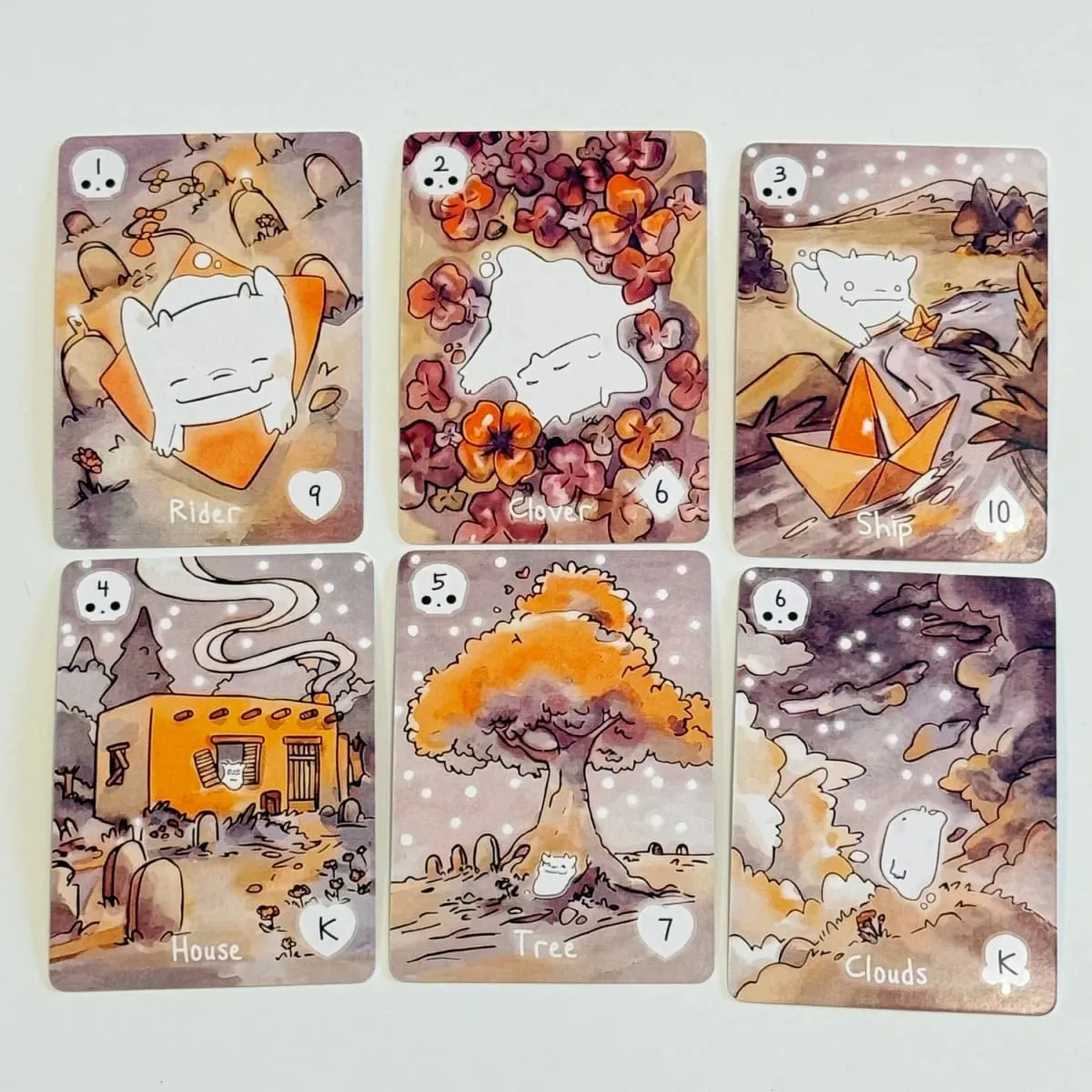 Lil Phantasm Lenormand Oracle Deck 36pcs Oracle Card Family Party Playing Cards Board Game — image 2