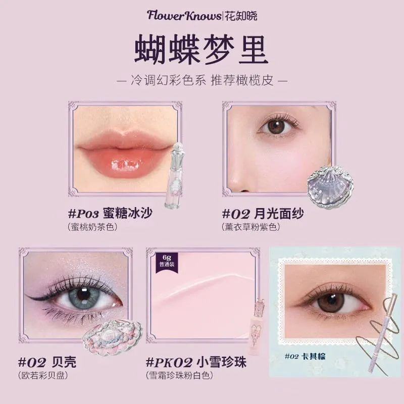 Flowerknows All-in-One make-up Dárková sada Oční stíny, korektor na tvářenku a glazura na rty Flower Know Kit Full Maquillage Professionnelle — image 7