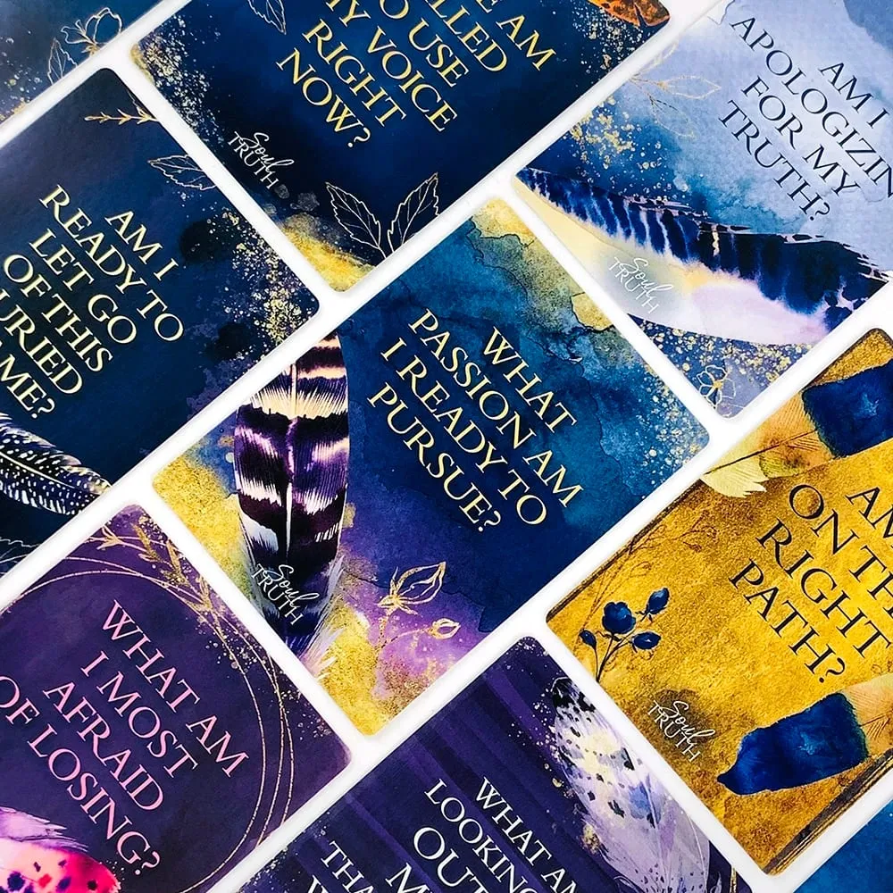 NEW Soul Truth Self-Awareness Oracle Cards Deck Daily Questions That Will Transform Your Life Tarot Oracle Cards Best Gifts — image 5