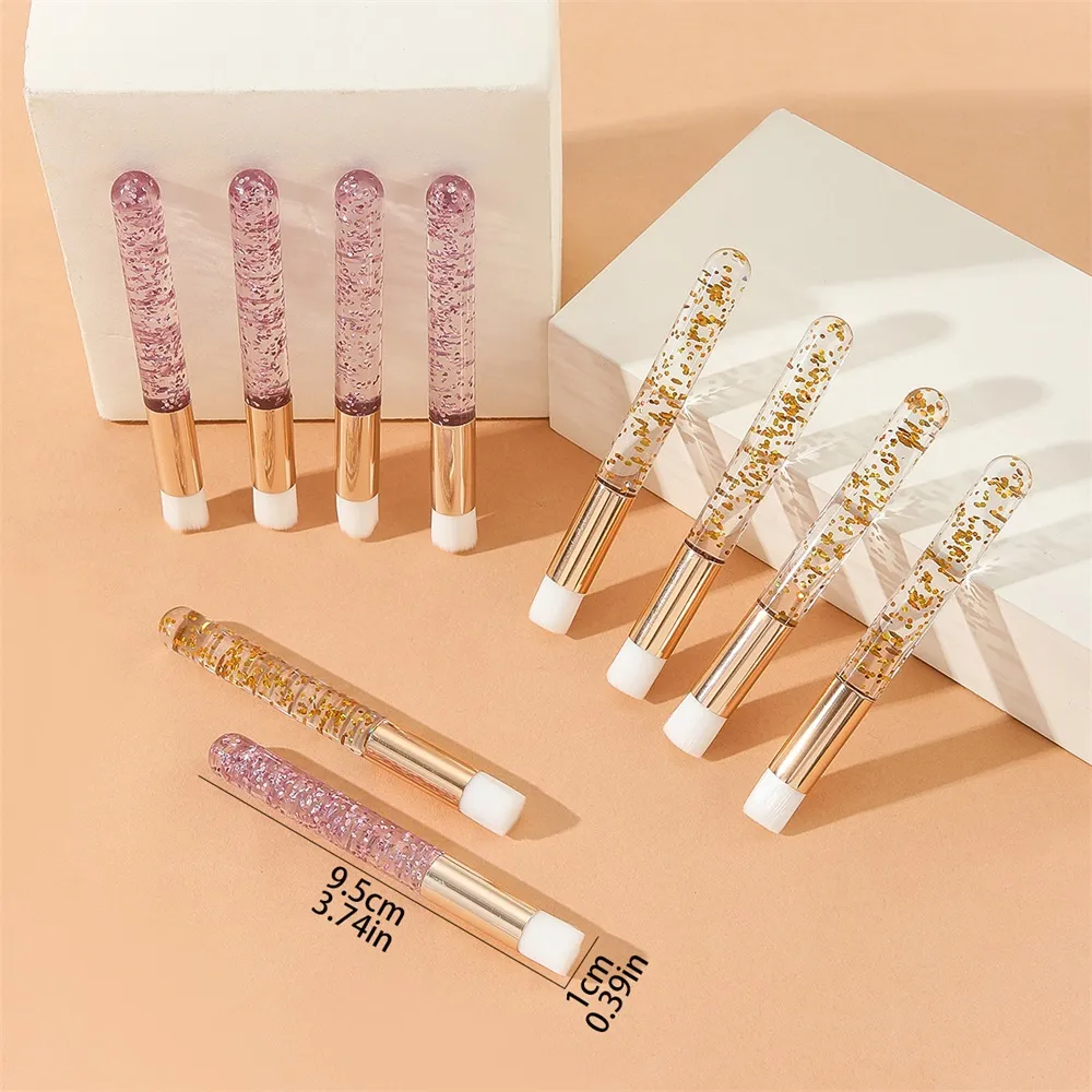 Libeauty Wholesale Eyelash Cleaning Brushes For Eyelash Extensions Glitter Lash Shampoo Brushes Nose Pore Cleansing Makeup Tool — image 6