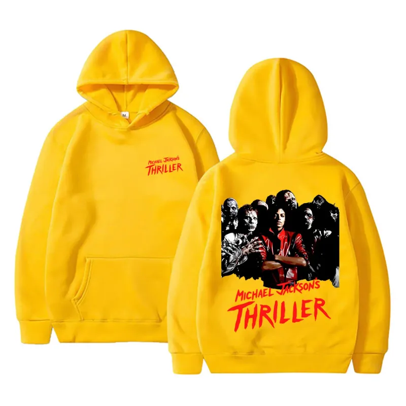 2026 new Classic Vintage Michael Jackson Thriller Hoodie Men Women Retro Gothic Rock Horror Sweatshirts Men's Punk Streetwear — image 11