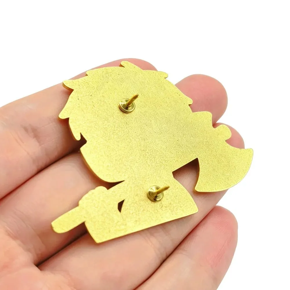 Classic Anime Games Enamel Pins Kawaii Cartoon Character Brooch Clothing Backpack Lapel Badges Fashion Jewelry Accessories Gifts — image 2