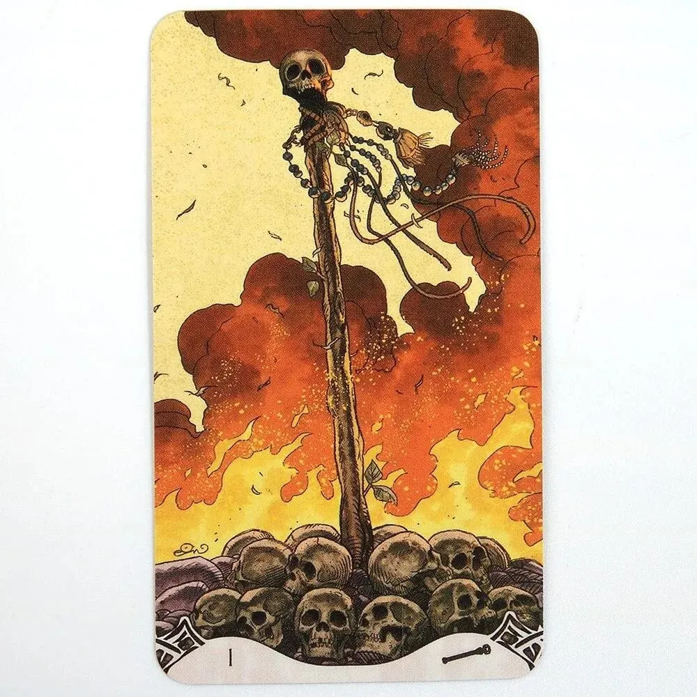 10.3*6cm 78 pcs tarot cards Erotic Fantasy Tarot Deck Leisure Party Table Game Fortune-telling Prophecy Oracle Cards — image 4