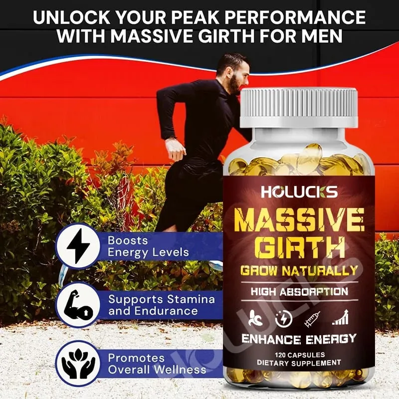 Advanced Men's Health Supplement with Ashwagandha & Maca Root Support Male Vitality Enhanced Stamina Stress Performance — image 5