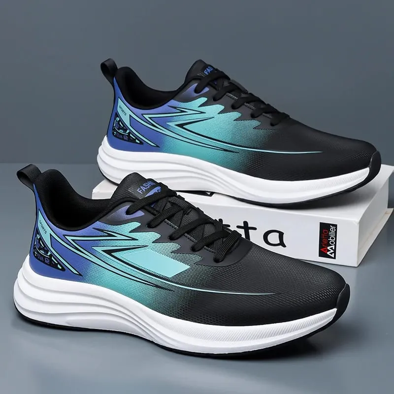 Men Waterproof Leather Running Shoes Lightweight Non‑Slip Casual Sports Shoes Daily Walking Sneakers Male Gym Athletic Trainers — image 10