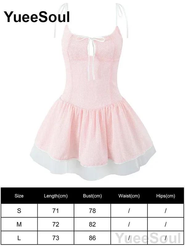 Pink Women's Dress Elegant Evening Birthday Party Female Dresses 2026 Summer New Sweet Cute Y2K Casual High Street Lolita Dress — image 17