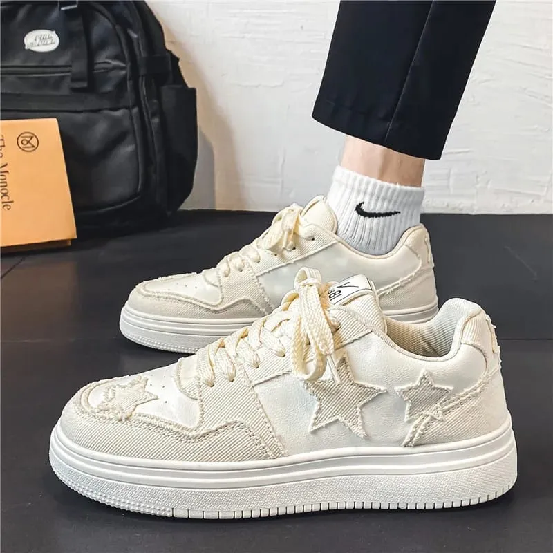 Mens Sneakers Casual Sports Shoes Couple Breathable Thick Sole Lightweight Skateboard Shoes Man Outdoor Fashion Footwear — image 4