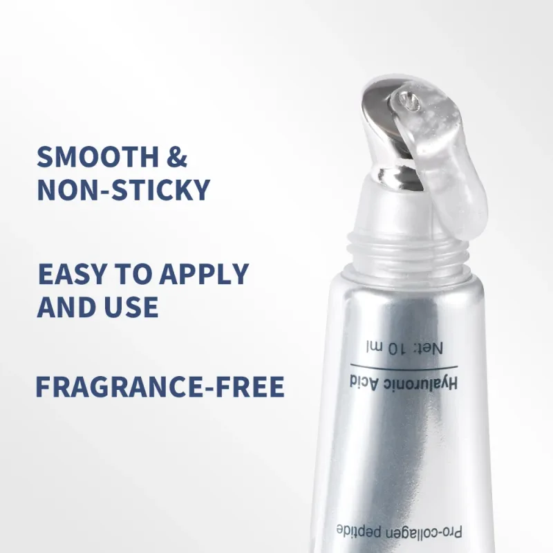 Lakerain Asam Hyaluronic Bibir Instan Menepuk Bibir Minyak Garis Bibir Pengurangan Perawatan Bibir Esensi Lip Gloss Wanita Pelembab Warna Bibir — image 5