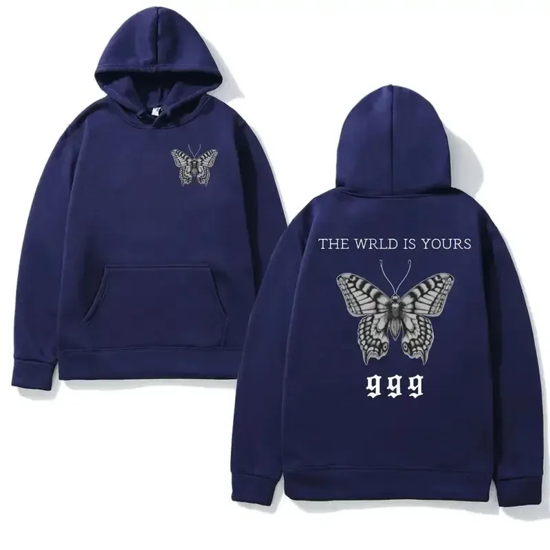 Juice WRLD Hoodies Men Women Hooded Sweatshirts Fashion Hip Hop Casual Pullovers Autumn Boys Girls Black Streetwear Juicewrld — image 4