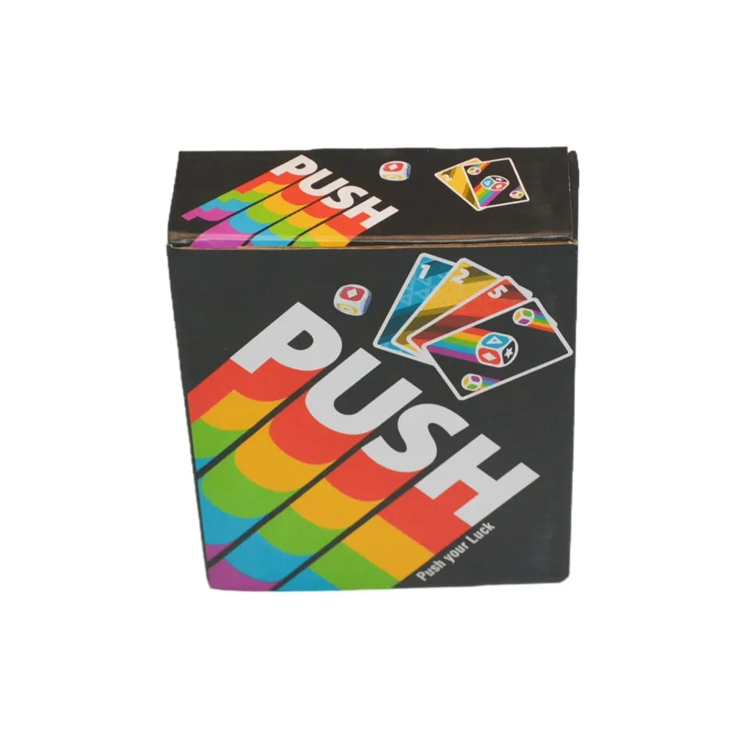 《Push 2026》 a Card Game Board Game Interactive Game with Instructions in English Spanish French German Italian and Dutch Fast-Paced Easy to Learn a Great Choice for Parties — image 6