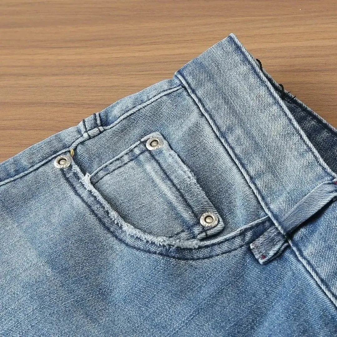 Kiten 13oz denim denim enzyme washed jeans — image 4