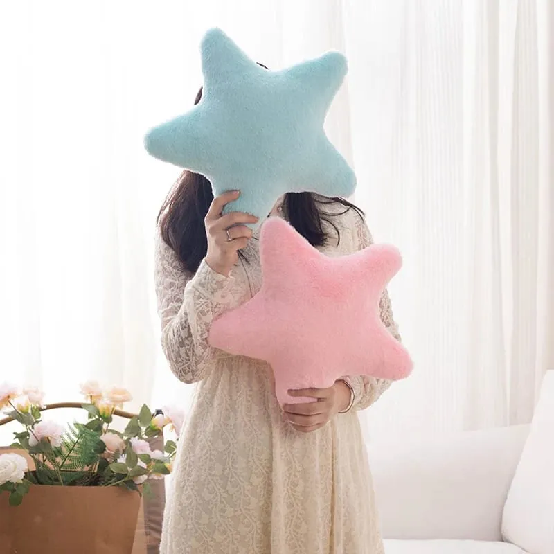 40CM Star Shaped Pillow Decorative Star Pillow For Bed Soft Plush Throw Pillow Cute Pillow Plush Cushion Bedroom Living Room