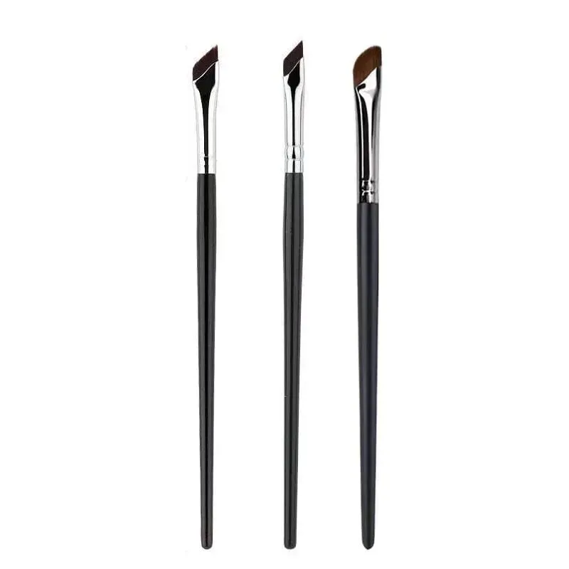 Sickle Eyeliner Brush Eyeshadow Blade Brush Detail Brush Diagonal Eyebrow Brushes Undereyelid To Sleeping Silkworm Makeup Tools