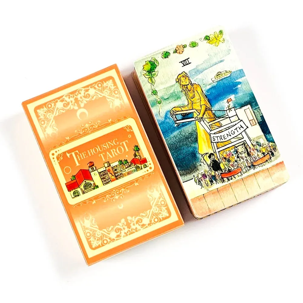 The Housing Tarot Cards 78 Cards English Version Divination Board Games Cards Game Family Gatherings Entertainment Tarot Cards — image 1