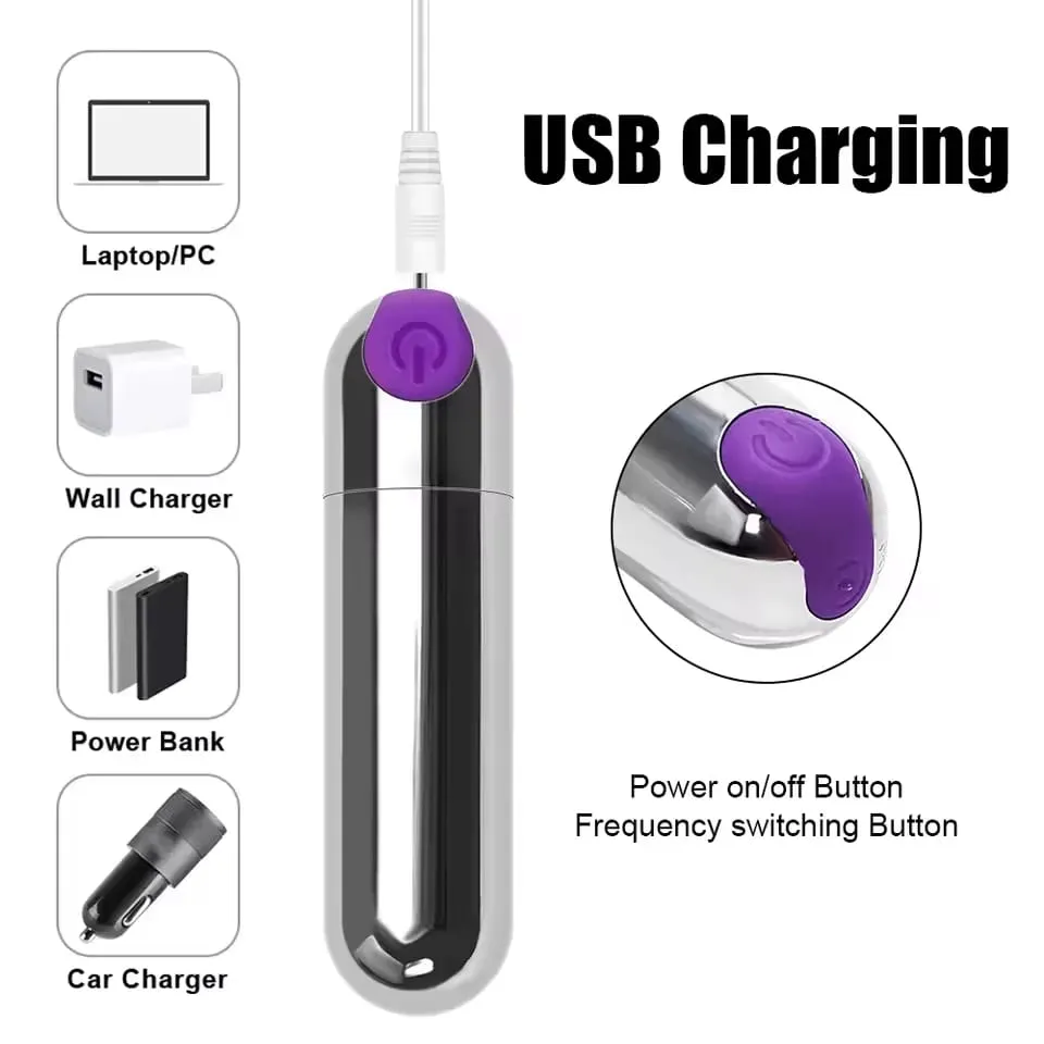 Mini Bullet Vibrator for Women G Spot Clitoris Stimulator Dildo Vaginal Nipple Massager Vibrating Egg Masturbation Sex Toy Adult — image 4