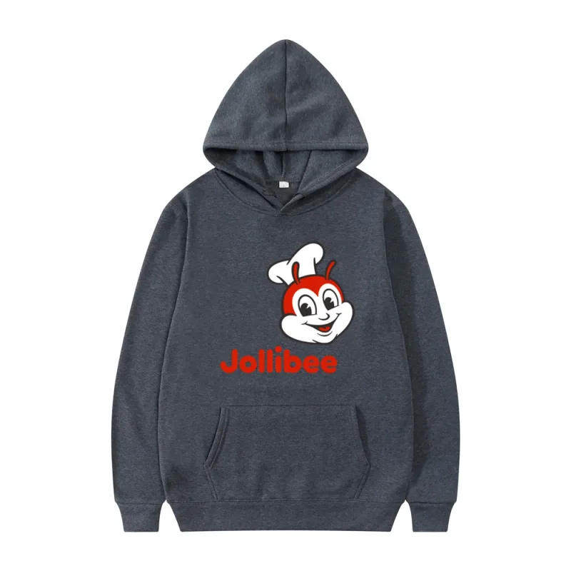 Jollibee Hoodies Women Men Sweatshirt Tops Winter Autumn Hip Hop Pulllover Unisex Streetwear — image 3