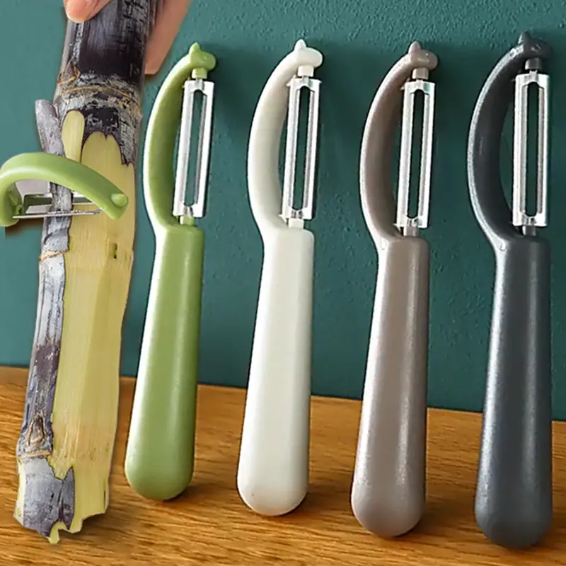 Roestvrijstalen dunschiller voor het verwijderen van aardappel-fruitschillen Groenteschaafschiller Handmatig snel schillen Vegetavle Cutter Keukengereedschap — image 1