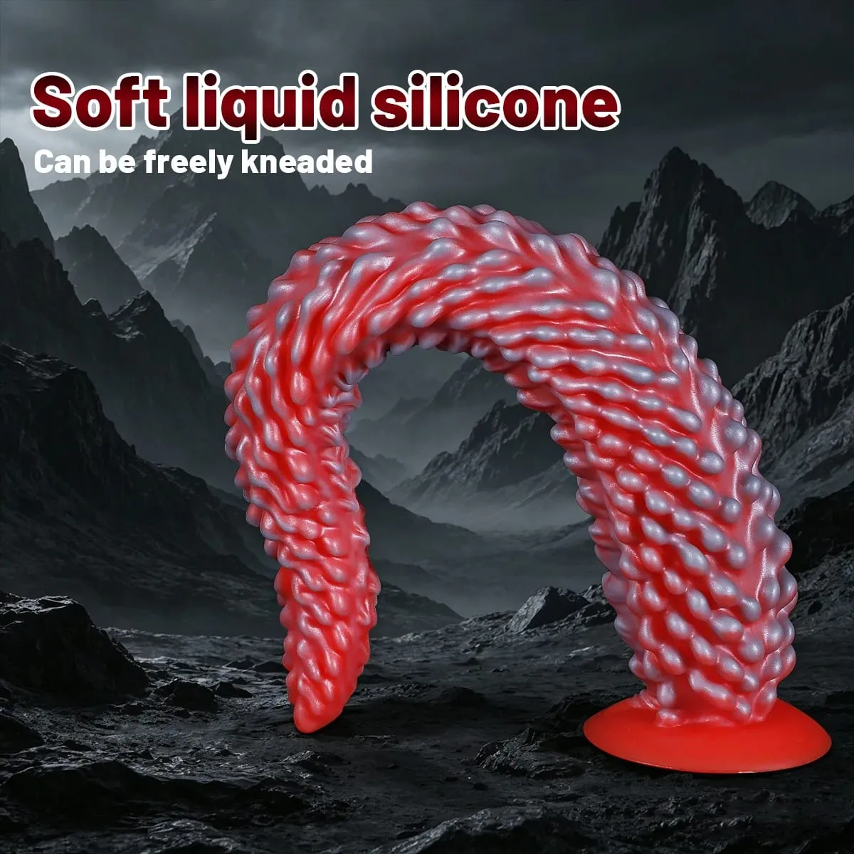 Huge Long Buttplug Monster Tentacle Silicone Anal Plug Dildo with Strong Suction Cup Clitoris Vagina Stimulation Adult Sex Toys — image 4