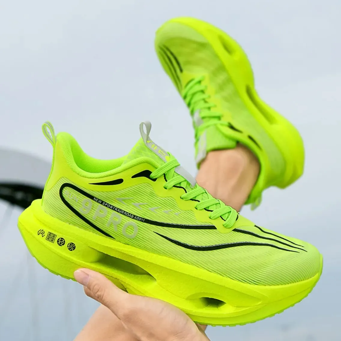 Men Running Shoes Breathable Sports Sneakers Casual Basketball Walking Marathon Athletic Shoes Lightweight Comfortable Women — image 5
