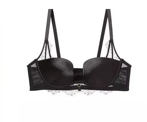 Tendance Ensemble Lingerie Léopard Dentelle Style Français Soutien-Gorge Push Up Petit Poitrine Anti Affaissement Toutes Tailles — image 10