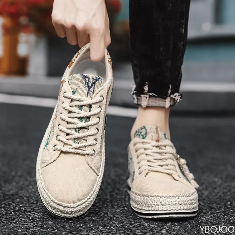 Men's spring summer breathable trendy casual lightweight shoes simple comfortable versatile men's shoes for daily use — image 3