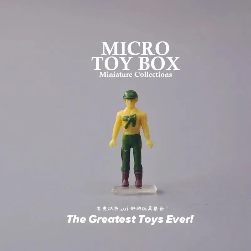 ที่เล็กที่สุดในโลก Ultra Mini Classic Toy Miniature ซูเปอร์มาร์เก็ตโลหะผสม Part Act Works เกมส์สะสมของเล่นไม่มีกล่อง