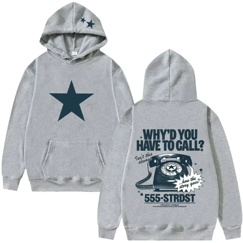 Freya Skye Hoodie Vintage Cartoon Print Hoodies Women Men Casual Long Sleeve Hooded Sweatshirts High Street Y2K Streetwear — image 5