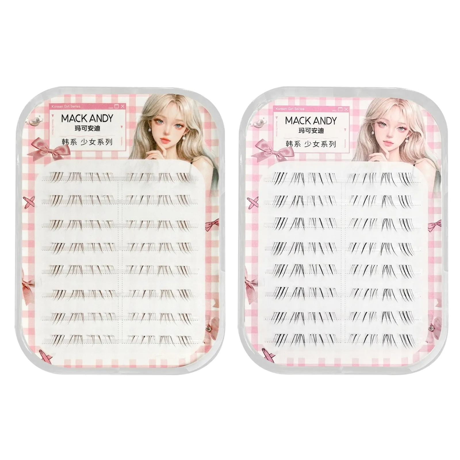 8 Rows Manga Wispy Lower Eyelashes Mermaid Style Lash Extensions Natural Look No Glue Needed Lashes For Perfect Eye Makeup Tools