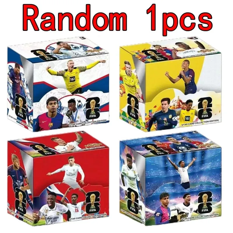 In Stock Panini 2026 New FIFA World Cup Soccer Cards Pack Panini Football Star Cards Soccer Memorabilia Collection Football Card — image 8