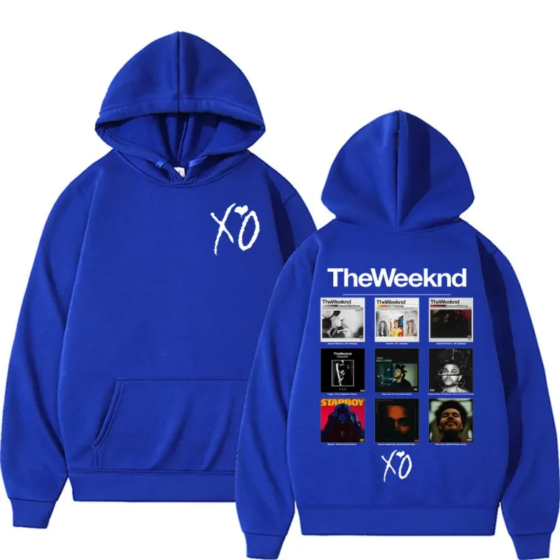 Rapper The Weeknd Album Cover Graphic Hoodies Men Women Fashion Hip Hop Pop Music Sweatshirt Bodywarmer Comfort Hoodie Pullovers — image 11