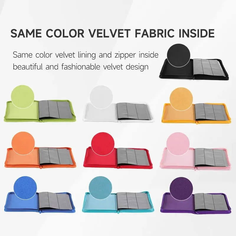 9/12 Pocket Zipper Card Binder Trading card album Durable Side Loading Card for mtg tcg for pokemon for yugioh for football