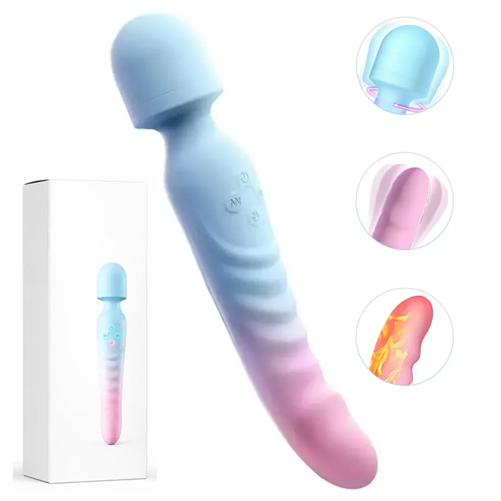 AV Vibrator for Women Powerful G Spot Dildos Magic Wand Clitoris Stimulator 3 IN 1Vagina Massager Adults Sex Toys for Woman — image 1