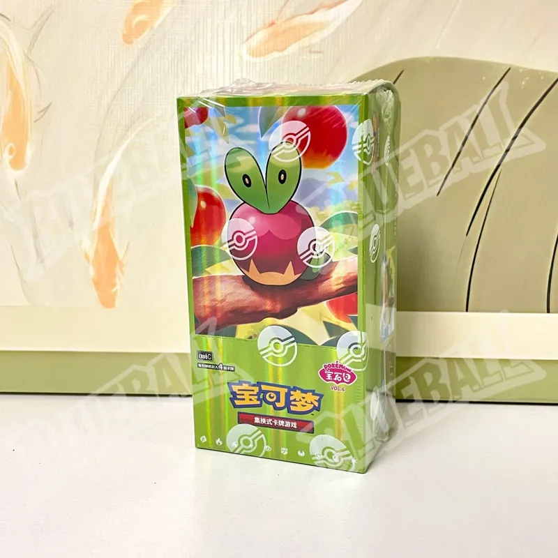 Оригинальный пакет с драгоценными камнями Pokemon Scarlet Violet Vol6, тонкая коробка TCG, коллекционные боевые коллекционные карточки, упрощенная китайская версия, игрушки в подарок — image 19