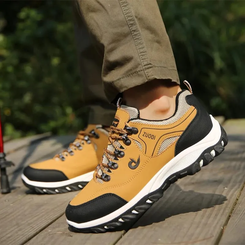 High-Quality Sports Shoes Men's Casual Shoes Waterproof And Lightweight Suitable For Outdoor Hiking Mountaineering City Work — image 9
