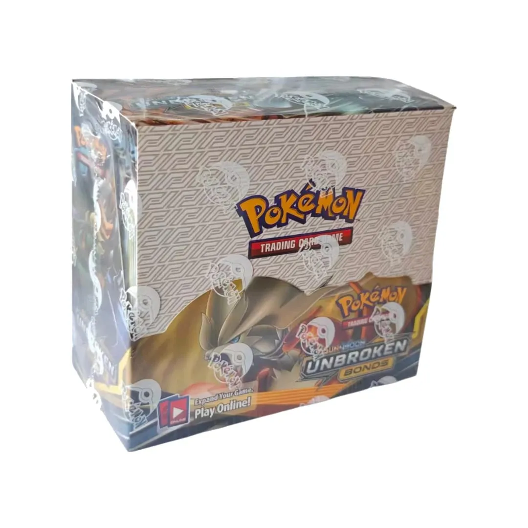 Pokemon TCG SUN & MOON Booster Box 36 Packs English Sealed Display Box Collectible Trading Card Game for Kids gift — image 2