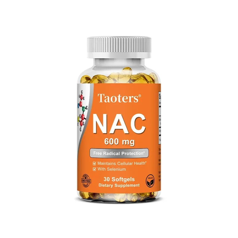 NAC N-Acetyl Cysteine Capsules Immune Respiratory Health Antioxidant Supplements Non-GMO Gluten-Free — image 8