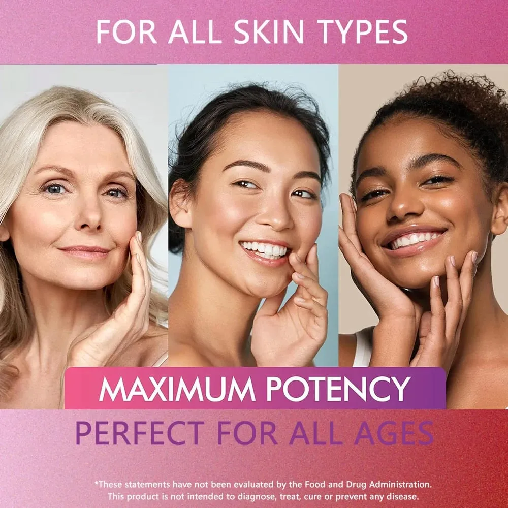 Skin Whitening Pill Skin Lightening Pills - 5000mcg Glutathione Supplement Dark Spots Melasma & Acne Scar Remover 60 Capsules — image 6