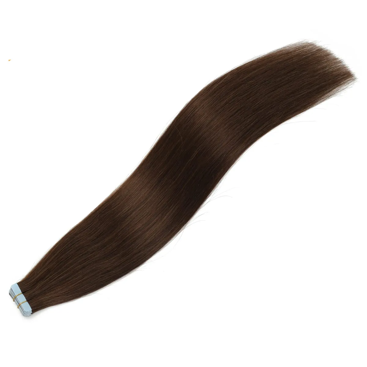 Invisible Tape-In Hair Extensions Straight Human Hair Seamless Invisible Skin Weft Design Smooth Soft Natural Texture No Frizz Easy To Wear