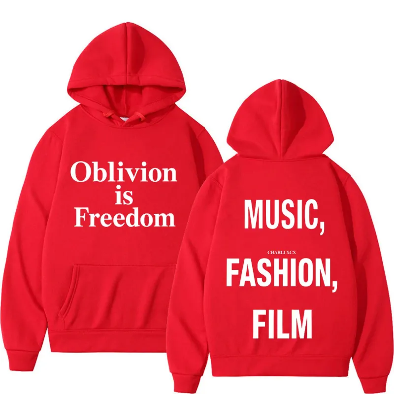 XCX Album Music Fashion Film Tour 2026 Print Hoodie Men Women Fashion Pullover Casual Hip-hop Sweatshirt Fan Gifts — image 5